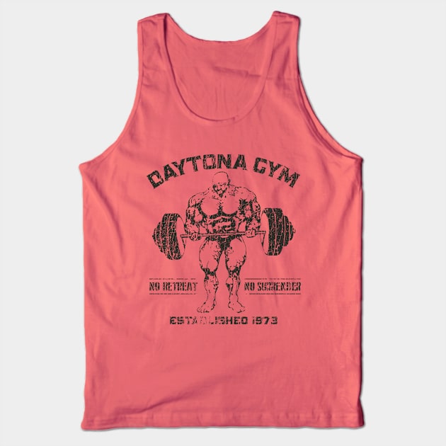 Daytona Gym 1973 Tank Top by JCD666